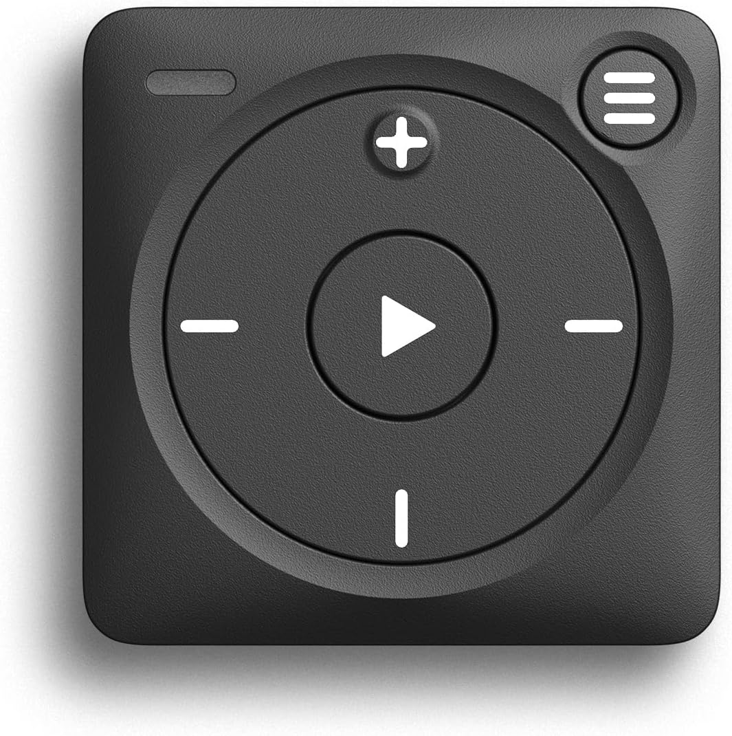 Mighty 3 Amazon Music Player – Portable Screen-Free Offline Music for Kids & Fitness, Bluetooth & Wired Headphones, Stores 1000+ Songs, No Phone or WiFi Needed for Playback - Black