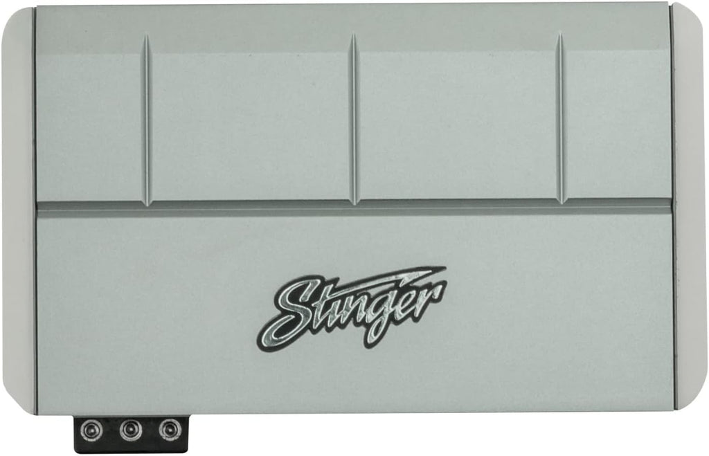 Stinger SPX700X4 Marine & Powersports 4-Channel 700W Class D Micro Amplifier for Motorcycle, Boat, ATV, UTV, Side by Side RZR, 4x4 Off Road Vehicle or Car Audio System, Subwoofer Bass Knob