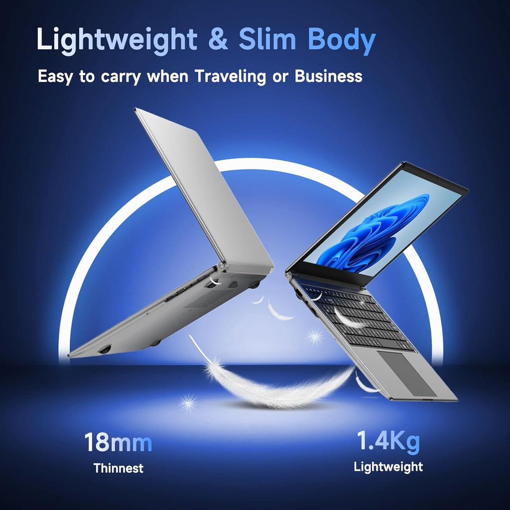 16 inch Laptop Computer,8GB RAM 256GB SSD Storage Laptop PC,with AMD A9 Processor(up to 3.2GHz),IPS FHD Display,Win11,Students & Work Notebook Computer,9000mAh Battery,Cooling System