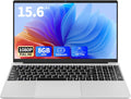 15.6" School Laptop,Compatible With Windows 11 Laptop Computer for Business ,8GB RAM 256GB SSD,Intel N4000, FHD 1920 x 1080 Screen,MS Office,WiFi,BT4,2xUSB3.0,Long Battery Life Student Computer