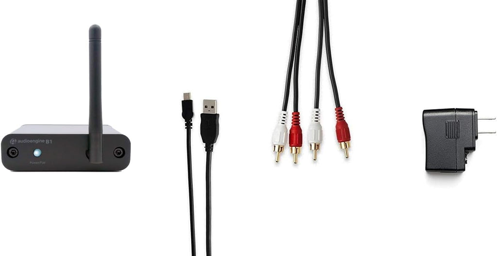Audioengine 32 Bit Bluetooth Receiver for Home Stereo, Bluetooth 5.3 Adaptive, Optical and RCA Connections, Enhance Your Audio System Wireless Streaming