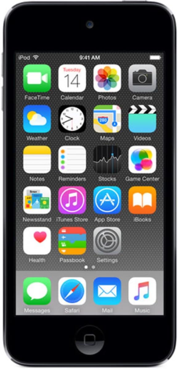 Apple iPod touch 64GB WiFi MP3 Player 6th Generation - Space Gray (Renewed)