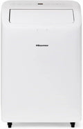 Hisense 8,000 BTU DOE/SACC (10,000 ASHRAE) Portable Air Conditioner Dual Hose & Inverter, 350 Sq Ft, Wi-Fi, ConnectLife App Google & Alexa, 3 operating modes, Noise 42 dB HAP0825TWD
