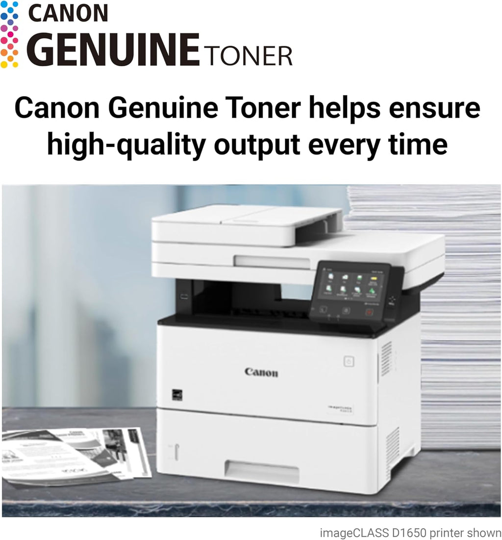 Canon Genuine 121 Black Toner Cartridge Compatible with D1650, D1620