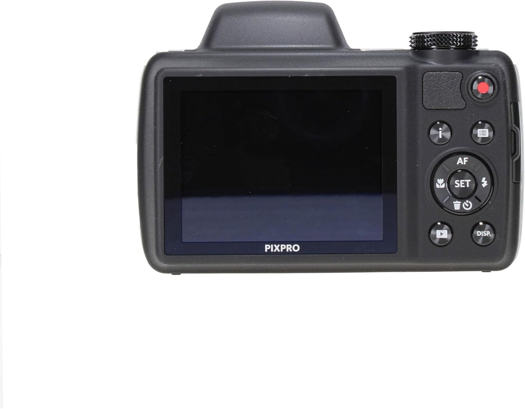 Kodak PIXPRO Astro Zoom AZ528 16MP Vlogging Digital Camera (Black) with 52x Optical Zoom 24mm Wide Angle Lens Bundle with 32GB Memory Card + Vlogger Tripod + Bag + Cleaning Kit + More Accessories