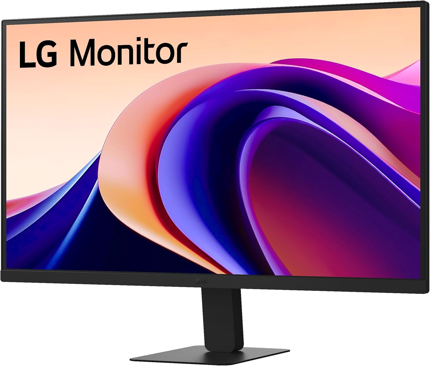LG 27U631A-B 27-inch QHD (2560 x 1440) IPS Computer Monitor, 100Hz, 5ms, HDR10, Reader Mode, Flicker Safe, HDMI, USB Type-C 15W PD, Black