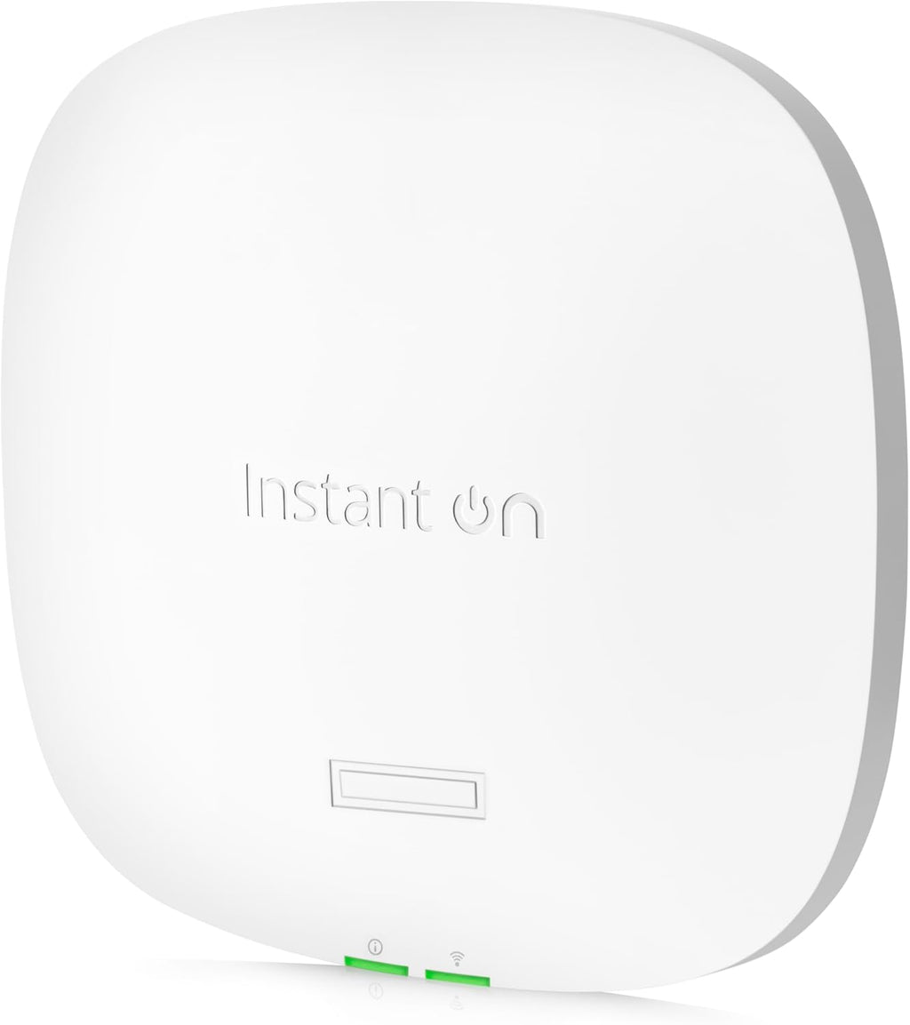 HPE Networking Instant On Access Point AP25 4x4 WiFi 6 Indoor Wireless Access Point | Power Source Included | US Model (R9B32A)