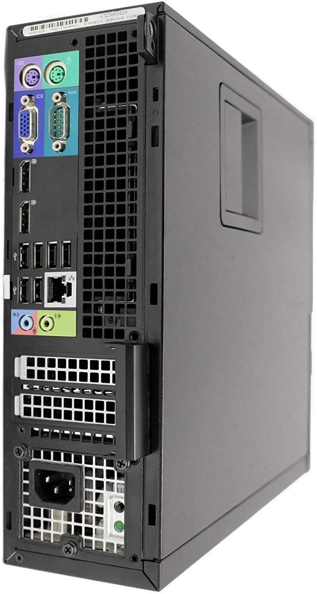 Dell Optiplex 7010 Desktop Computer - Intel Core i7 Up to 3.8GHz Max Turbo Frequency, 16GB DDR3, New 1TB SSD, WiFi, USB 3.0, DVDRW, 2X Display Port, Windows 11 Pro (Renewed)