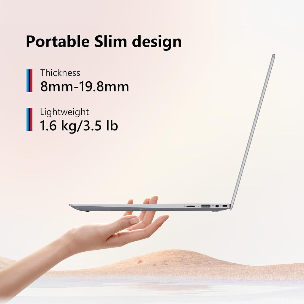 Coolby Laptop Computer, 15.6 inch Laptop with 1080P FHD IPS Display, 16GB RAM/512GB SSD, 6500Y Processor Notebook PC, Support 2.4G/5G Hz WiFi, BT