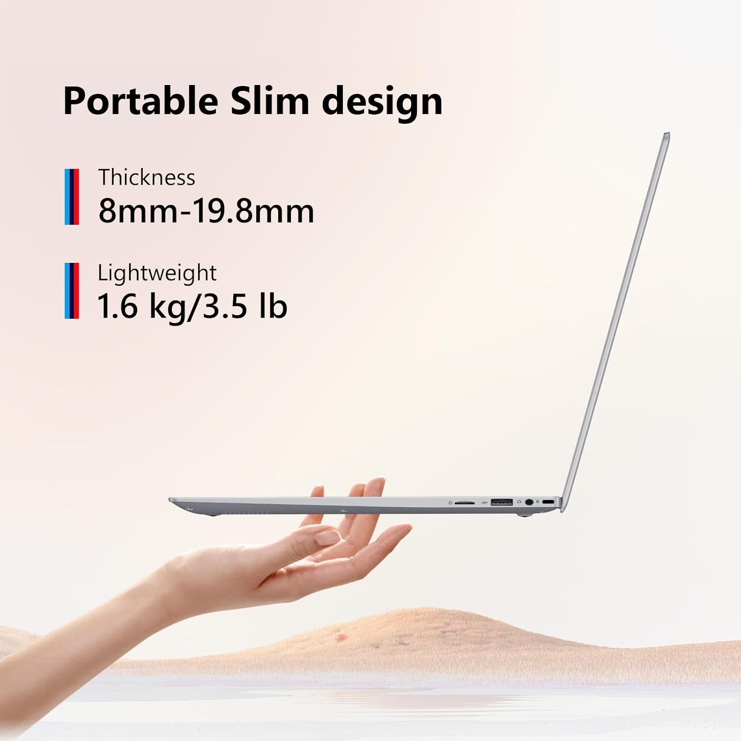 Coolby Laptop Computer, 15.6 inch Laptop with 1080P FHD IPS Display, 16GB RAM/512GB SSD, 6500Y Processor Notebook PC, Support 2.4G/5G Hz WiFi, BT