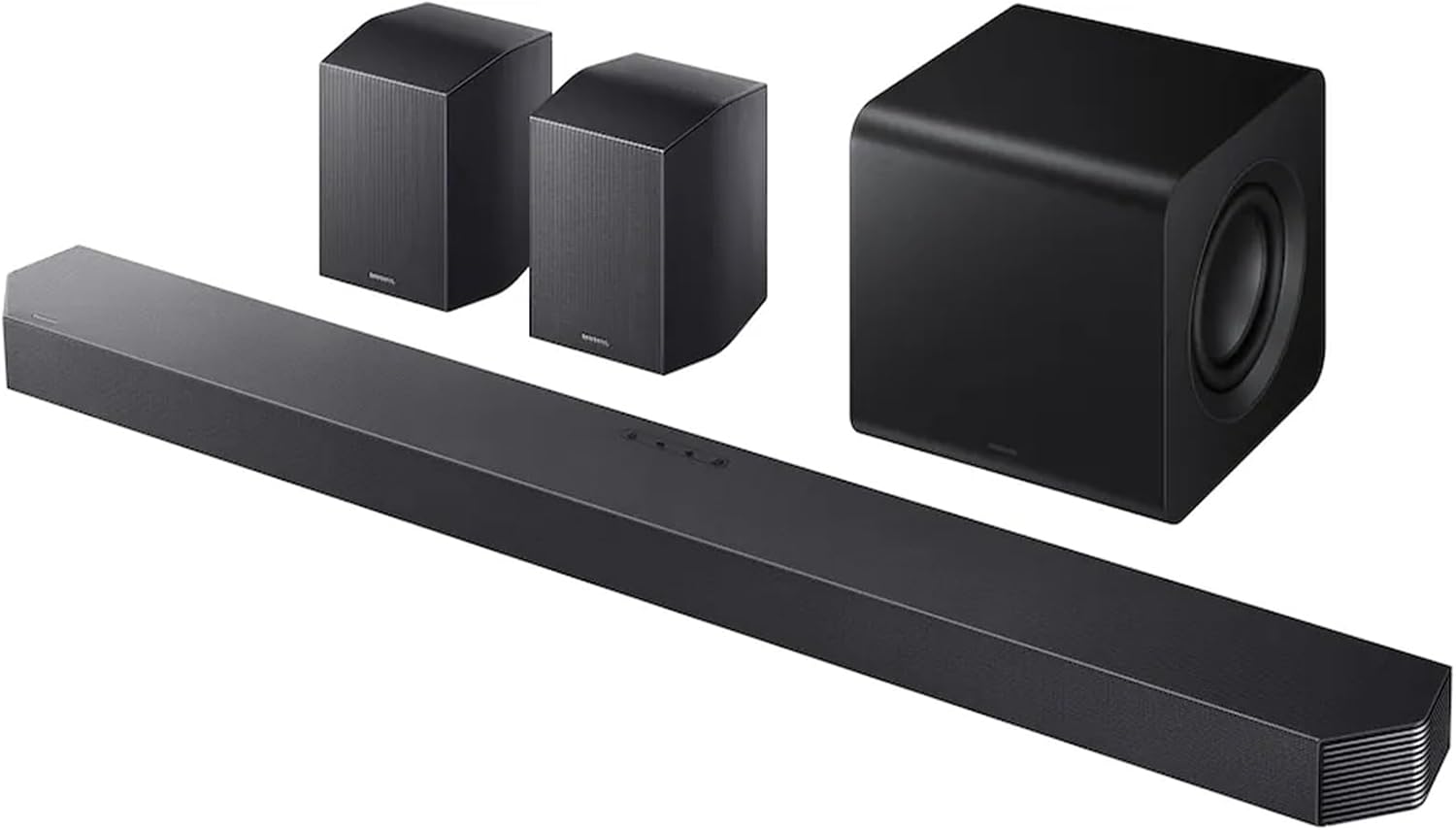 Samsung Q-Series Soundbar, HW-Q600F 3.1.2ch Soundbar, with Wireless Subwoofer, Dolby Audio/DTS Virtual:X, Q-Symphony & Game Pro Mode