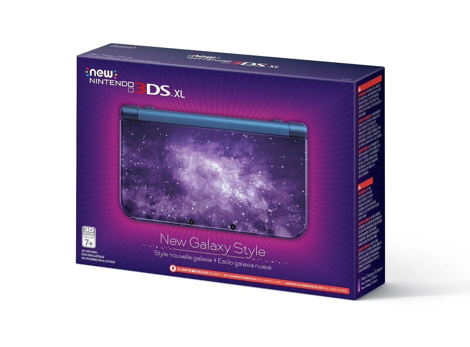 Nintendo New 3DS XL Console- Galaxy Style (Renewed) video game