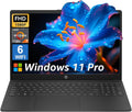 HP Flagship Business Laptop, 15.6" FHD IPS Display, AMD Ryzen 7 7730U, 20GB RAM, 512GB PCle SSD, Windows 11 Pro, Copilot AI, WiFi 6, Bluetooth, Numeric Keyboard, with Patented Accessories, Black