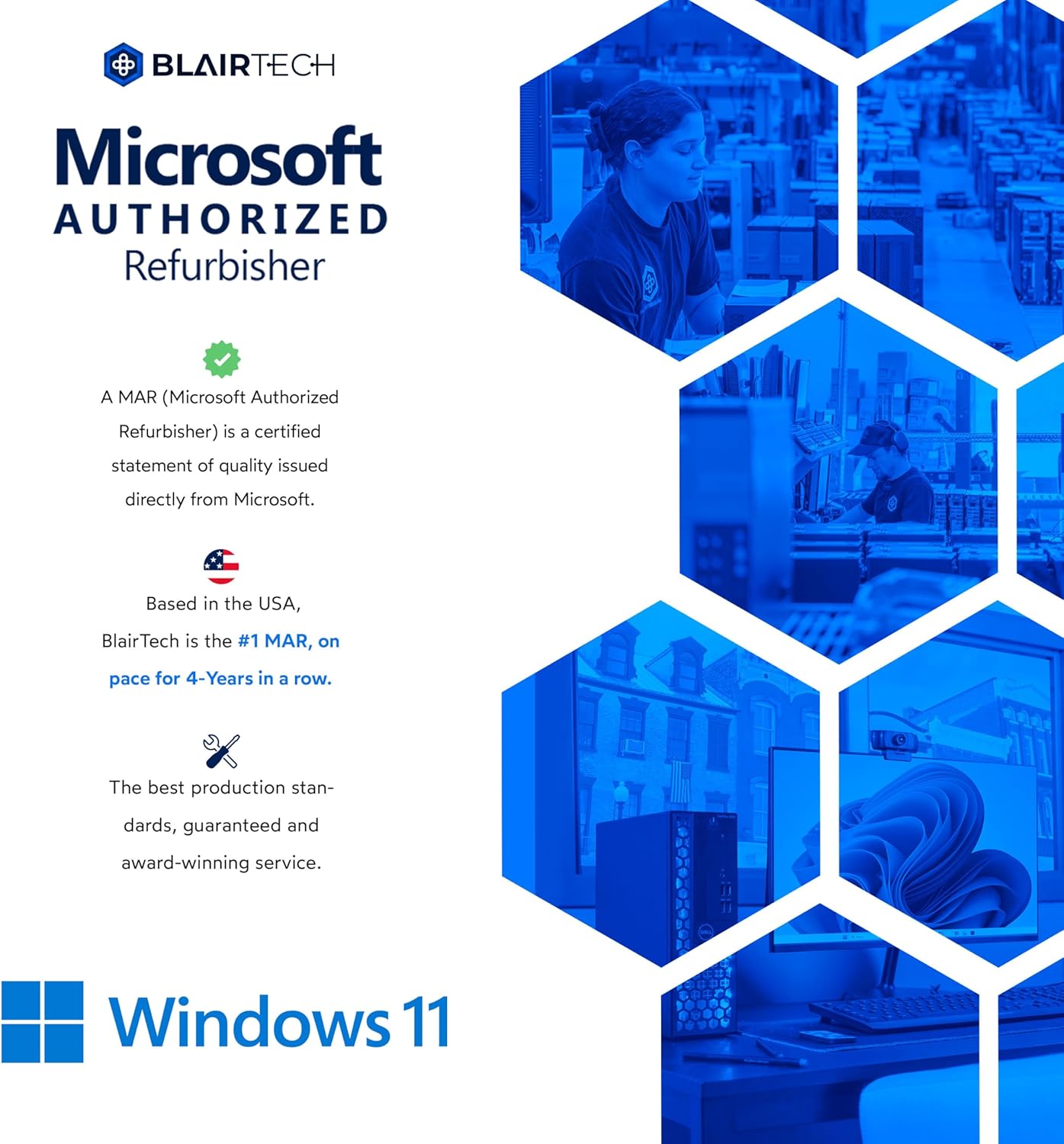 Dell Optiplex 7070 Tower Desktop Computer | Intel i7-9700 (3.4) | 32GB DDR4 RAM | 1TB SSD Solid State | Windows 11 Pro | Internal Wi-Fi 6 PCIe Adapter (Renewed)