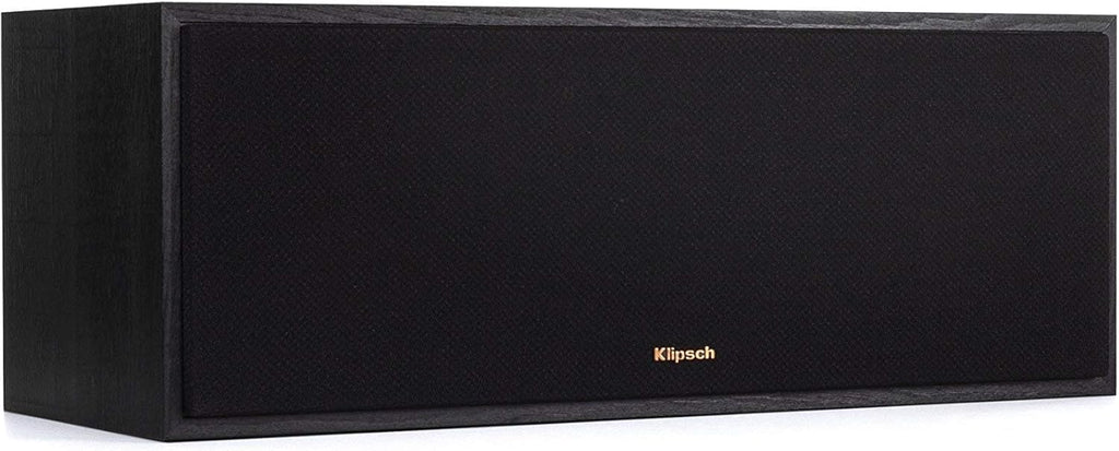 Klipsch Home Theater Speaker Bundle: 2 Pairs R-41M Bookshelf Speakers + R-52C Center Channel Speaker (Black)