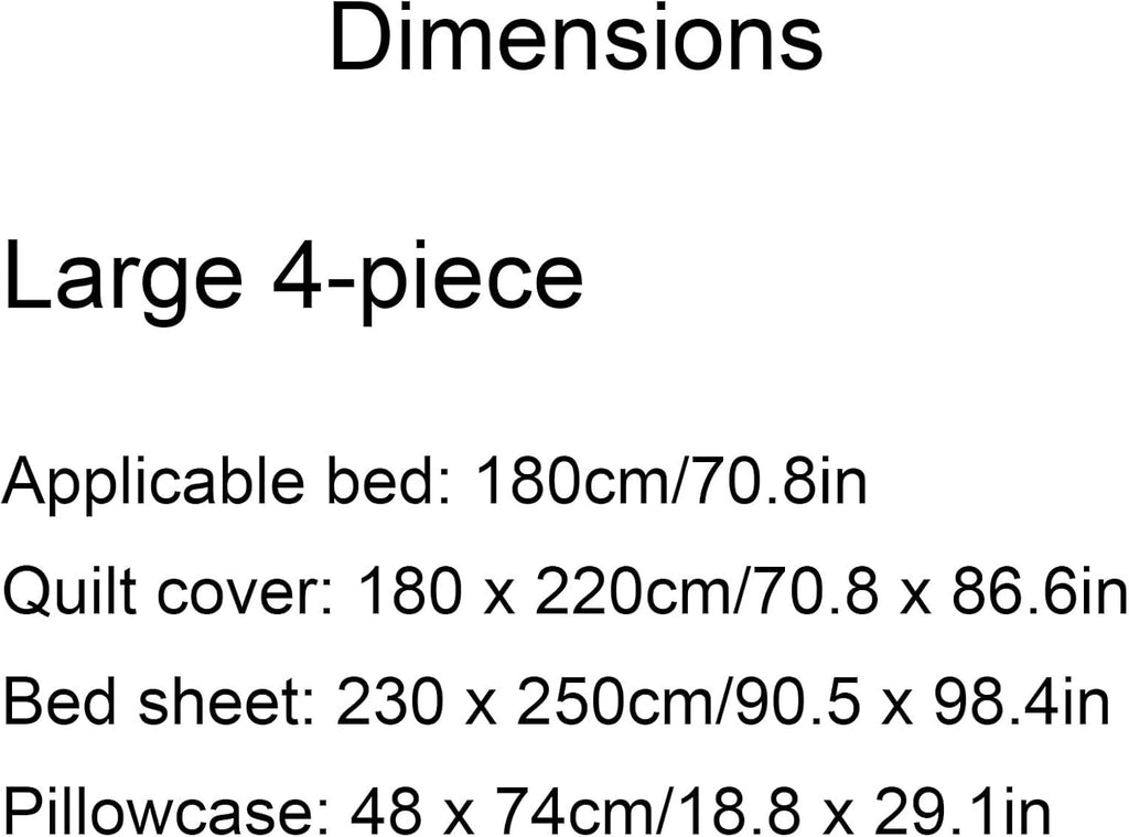 Skin-Friendly Cotton Bedding Dormitory Home Bedding Sets Sets Multi-Purpose Bedding Sets Washable Bedding Sets Four-Piece Bedding Sets Breathable