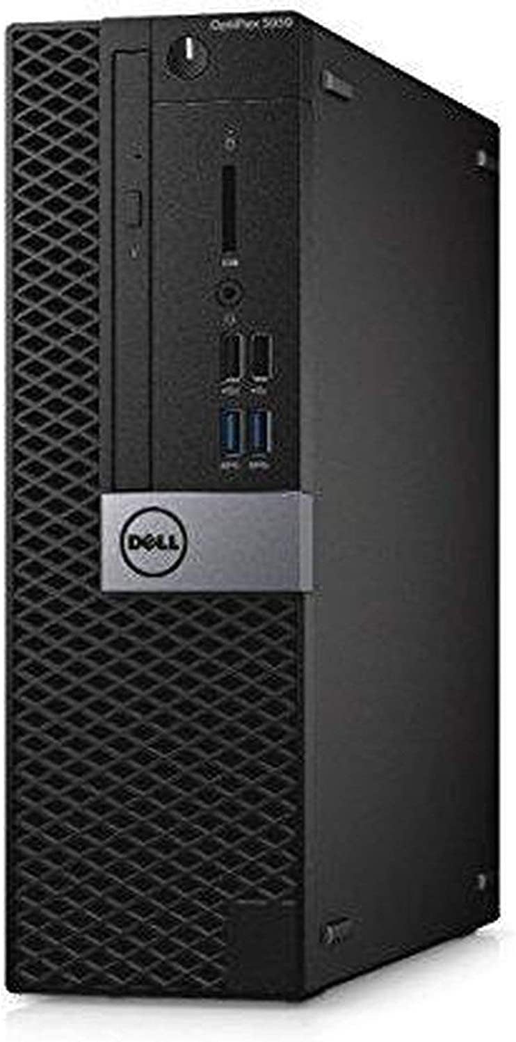 Dell OptiPlex 5050 SFF PC Desktop Computer, 3.4GHz Intel i5-7500, 16GB RAM, 256GB SSD, Windows 11 Pro 64 bit (Renewed)