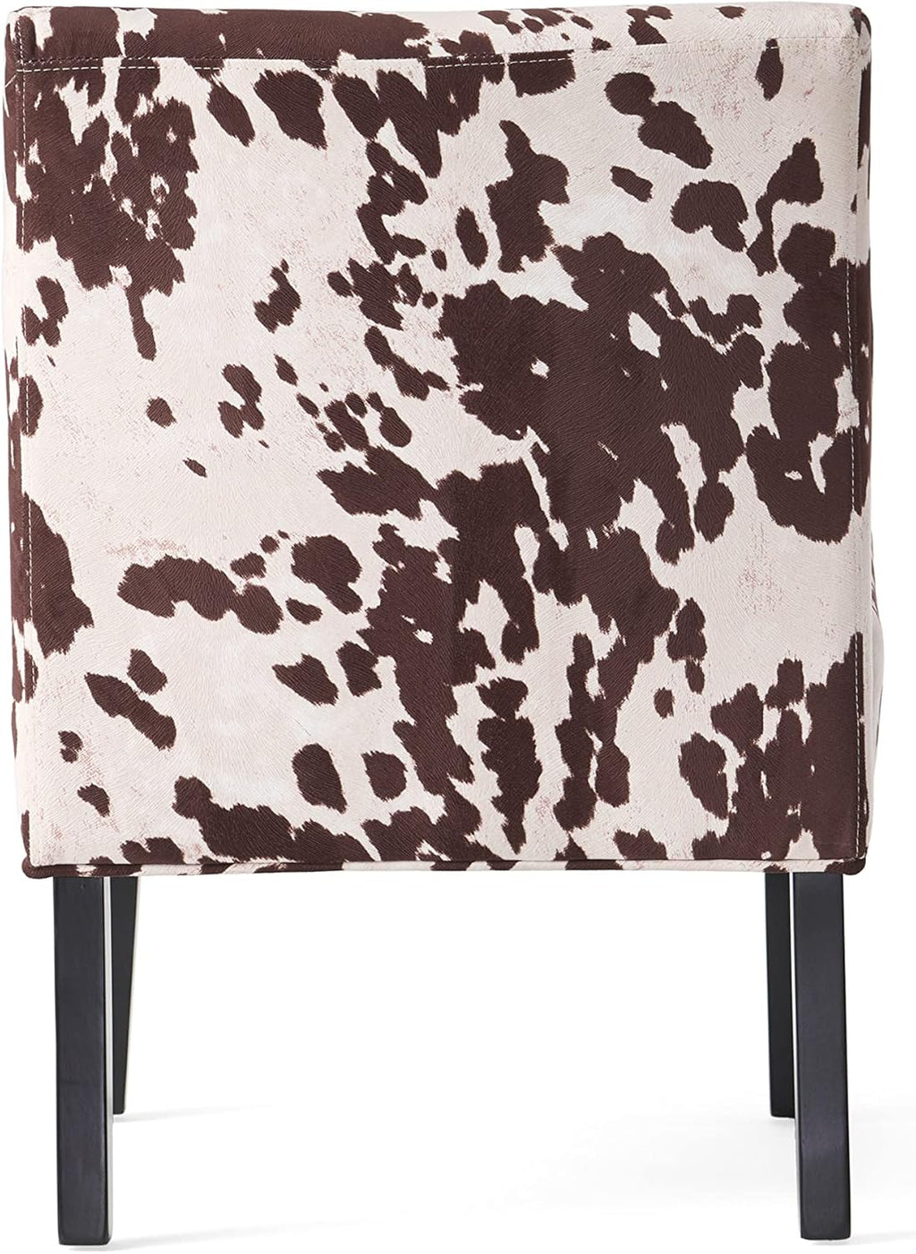 Christopher Knight Home Kassi Fabric Accent Chairs, 2-Pcs Set, Milk Cow