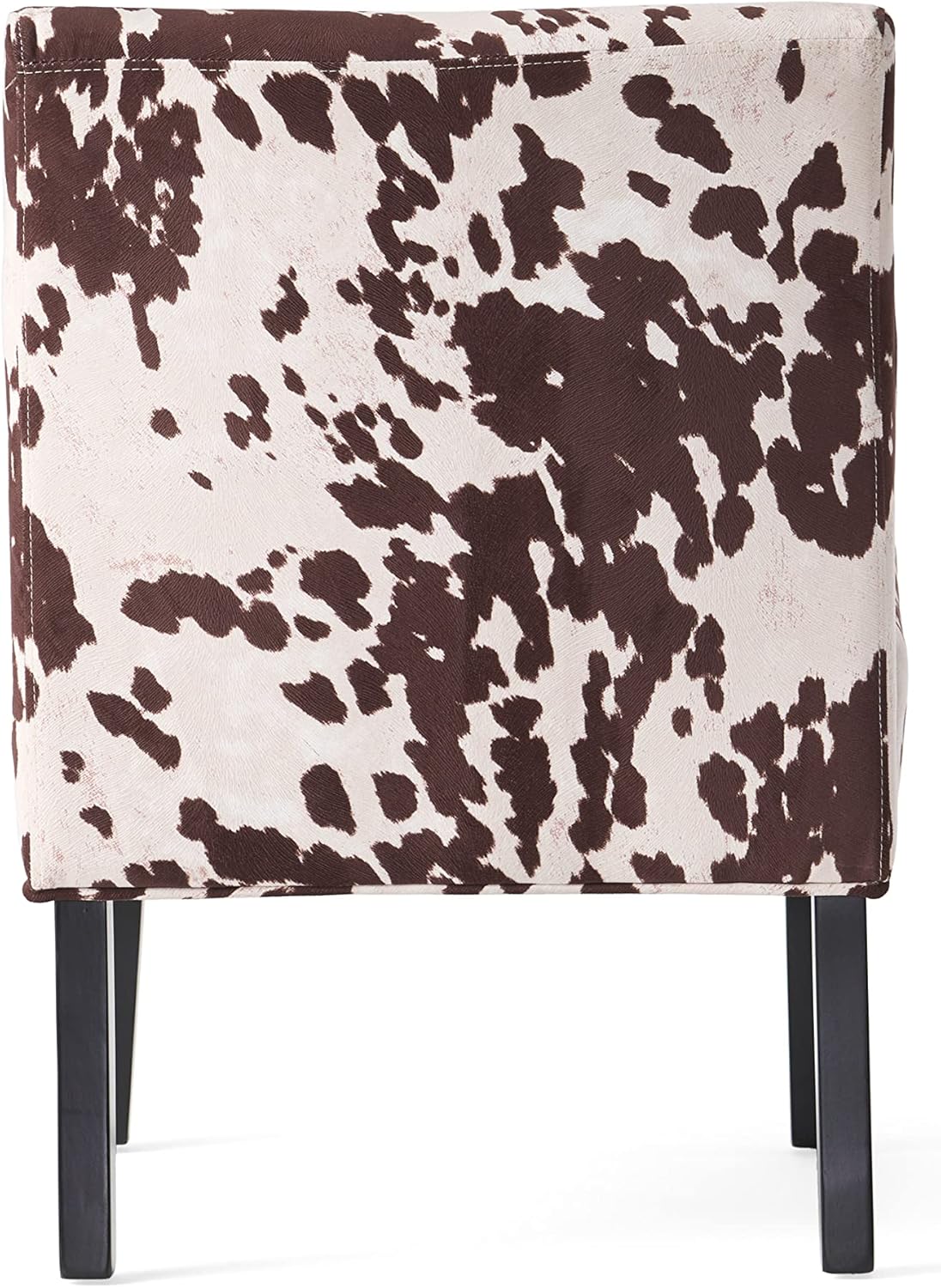 Christopher Knight Home Kassi Fabric Accent Chairs, 2-Pcs Set, Milk Cow