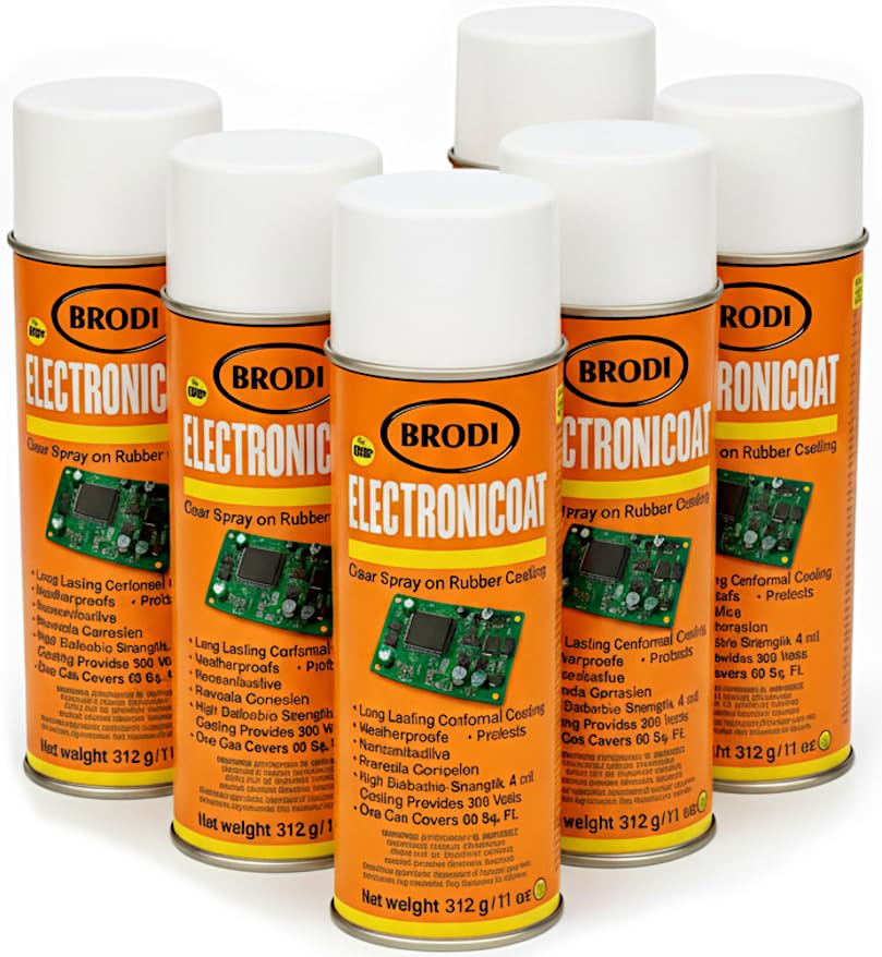 ElectroniCoat Conformal Coating for Electronics (Pack of 6)