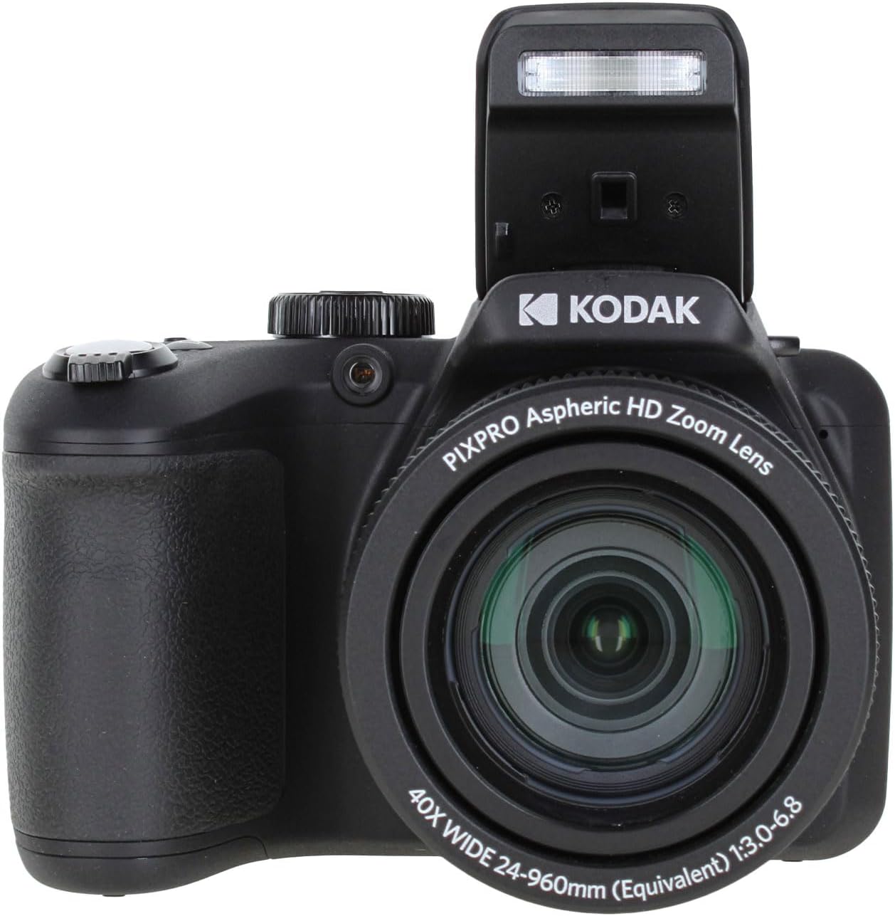 Kodak Pixpro AZ405 Digital Camera (AZ405BK) Bundle Including: 64 GB Memory Card, Rechargeable Batteries, Case, Neck Strap, Lens Caps, Full Cleaning Kit, Card Reader, Card Wallet, USB Cable, Cap Keeper