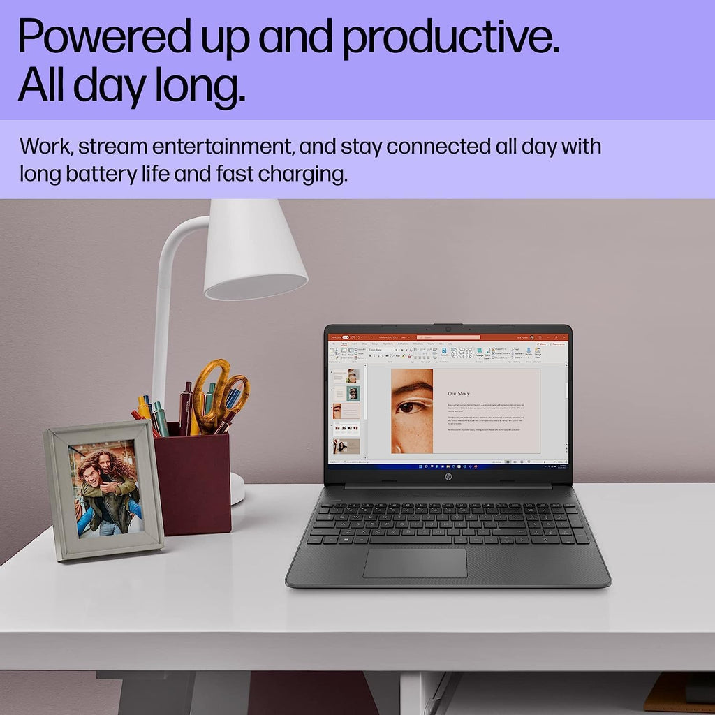 HP 15.6" FHD Display Laptop, 16GB RAM, 1TB PCIe SSD, Windows 11 Pro, Intel 6-Core Processor, Numeric Keyboard, HDMI, USB-C, Webcam, Wi-Fi 6, Fast Charge, w/BWE Accessories