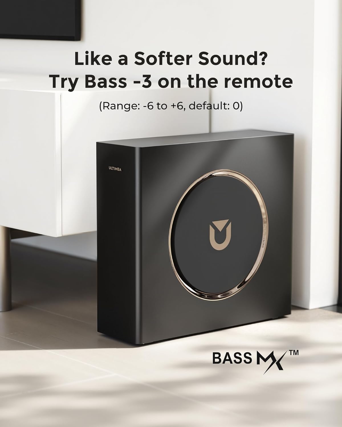 ULTIMEA 5.1.2ch Sound Bar with Dolby Atmos, Surround Sound System for TV with 2 Surround Speakers, Sound Bar for Smart TV, Soundbar with Subwoofer for Home Theater, Skywave F40