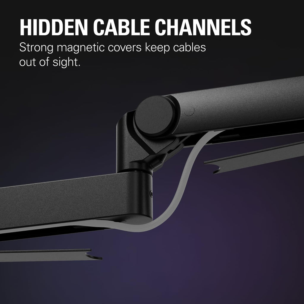 Elgato Wave Mic Arm Pro - 360° Rotatable Low Profile Gas Spring Microphone Arm, Works Mics/Shure SM7B/HyperX QuadCast/Rode/Blue Yeti & More – for Broadcasting/Podcasting/Streaming