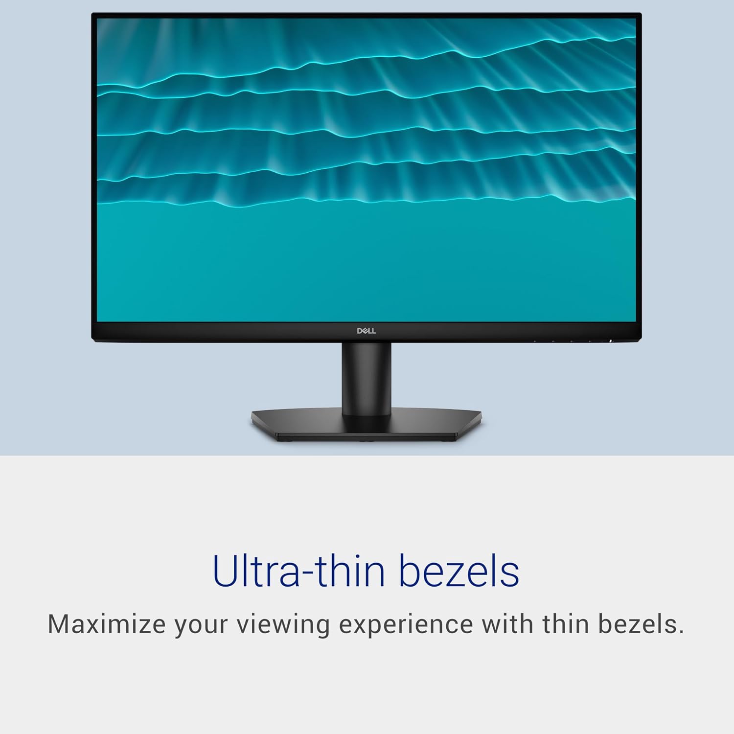 Dell 24 Monitor - SE2426H - 23.8-inch FHD (1920x1080) 144Hz 1ms Display, in-Plane Switching (IPS) Technology, AMD FreeSync™, TÜV 3-Star 2X HDMI, Tilt