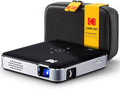 KODAK Luma 150 Wireless Mini Pico Projector - Black - 120-Inch Short Throw for Presentations & Movies - Portable Movie Projector with Wi-Fi, Bluetooth & HDMI/USB - Battery-Powered 2.5h Runtime