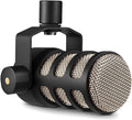 RØDE PodMic Cardioid Dynamic Broadcast Microphone — XLR Output ONLY, Requires Audio Interface (RØDECaster or similar). For USB Plug-and-Play, see PodMic USB.