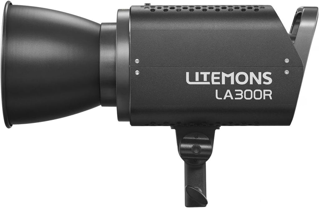 Godox Litemons LA300R RGB LED Video Light Kit Dimmable Studio Monolight Lighting for Photography and Video (Black) with Carrying Bag