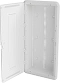 Legrand - On-Q 30 Inch Media Enclosure, WiFi Electrical Box, Cable Management Box for Distribution of Networking Service, Recessed Media Box Lets Signal Through, White, ENP3050NA