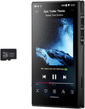 160G MP3 Player, JadeAudio/FiiO JM21(3+32G) Android 13 Hi-Res Music Player with Snapdragon 680, Bluetooth WiFi USB DAC 12.5H Playtime, up to 2TB (Black with 128G SD Card)