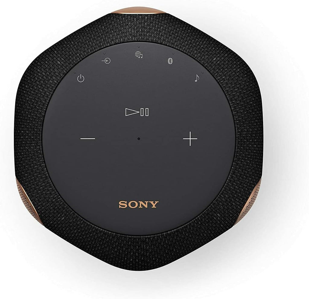 Sony SRS-RA3000 360 Reality Audio Wi-Fi / Bluetooth Wireless Speaker, Works with Alexa and Google Assistant, Black
