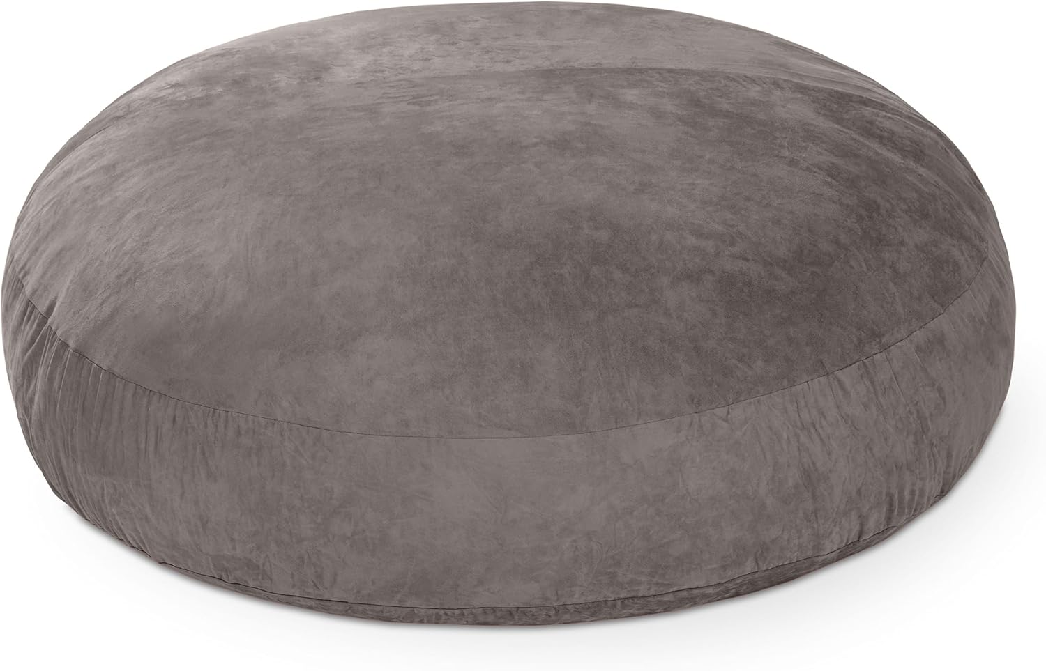 Jaxx 6 Foot Cocoon - 2-in-1 Convertible Bean Bag Bed & Large Bean Bag Chair for Adults, Charcoal