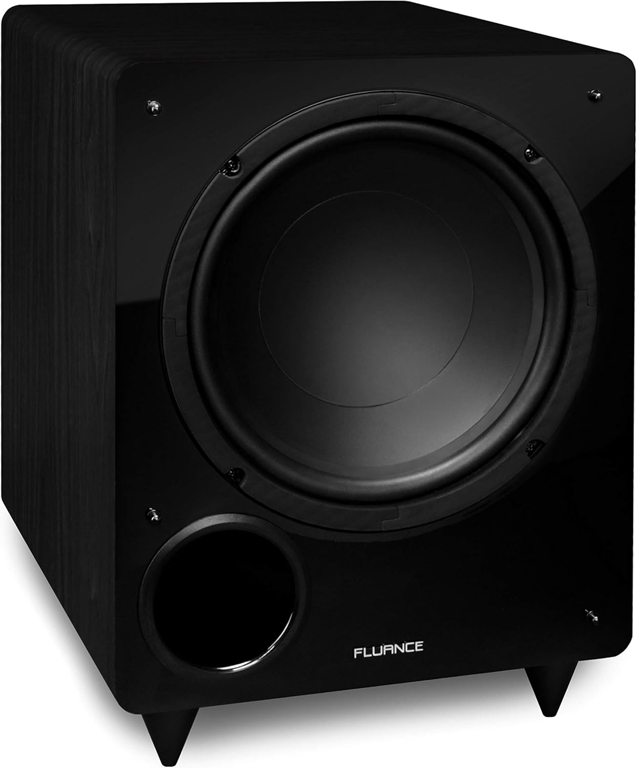 Fluance Elite High Definition Surround Sound Home Theater 5.1 Channel Speaker System Including 3-Way Floorstanding Towers, Center Channel, Rear Surround Speakers and DB10 Subwoofer - White (SX51WHR)