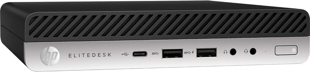 HP EliteDesk 705 G5 Mini Computer Desktop PC, AMD Quad-Core Ryzen™ 5 Pro 3400G, 16GB RAM, 256GB SSD, WiFi, Bluetooth, Keyboard & Mouse, Windows 11 Pro (Renewed)