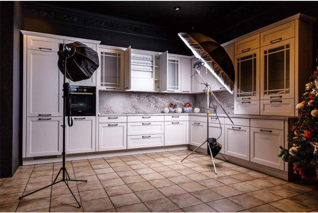Godox 70 inch 180cm Black White Reflective Umbrella Studio Photography Umbrella, White Inner with Large Diffuser Cover, Bag