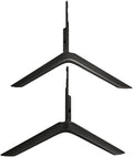 Original TV Base Stand Legs for Samsung - 82" Model UN82TU700DFXZA (No Screws Required. The Stand Snaps in Place.)