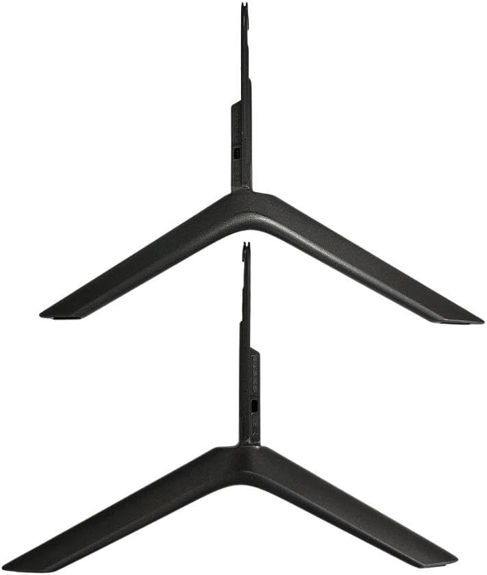 Original TV Base Stand Legs for Samsung - 82" Model UN82TU700DFXZA (No Screws Required. The Stand Snaps in Place.)