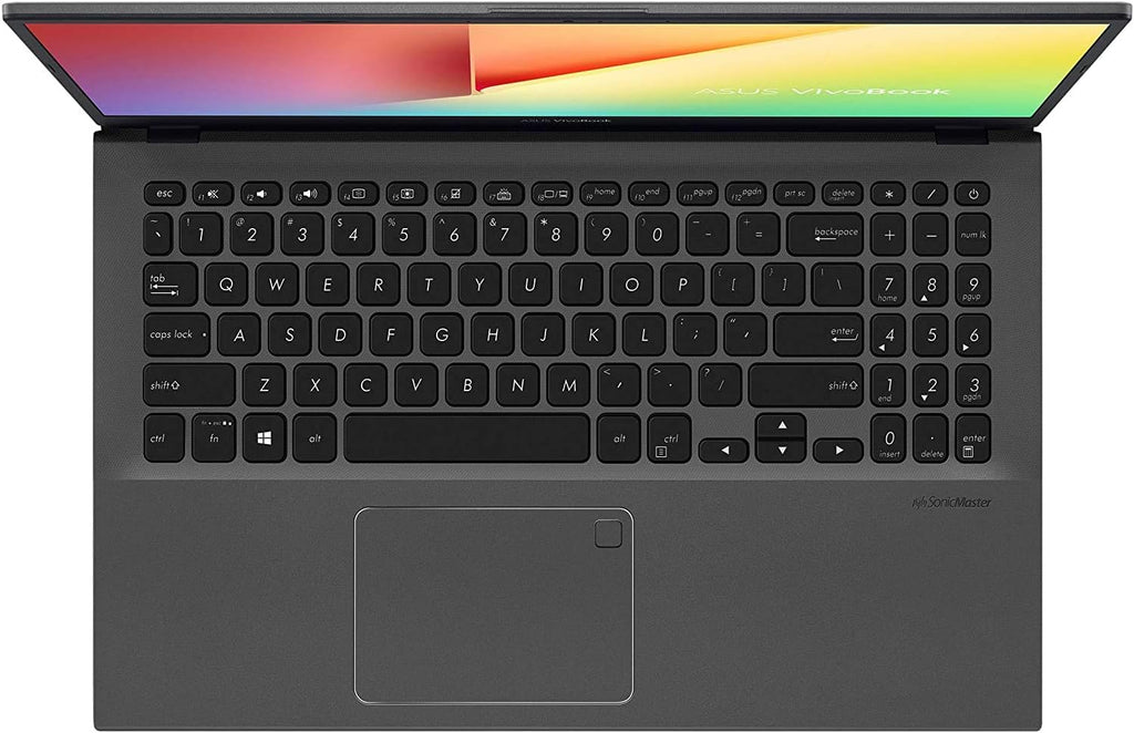 ASUS Vivobook 15.6” FHD Laptop 2-Core AMD Ryzen 3 3250U AMD Radeon Graphics 4GB DDR4 512GB NVMe SSD USB-C w/DP 802_11_BGN BT Webcam HDMI1.4 Backlit KB Fingerprint Windows 10 Pro w/RE USB