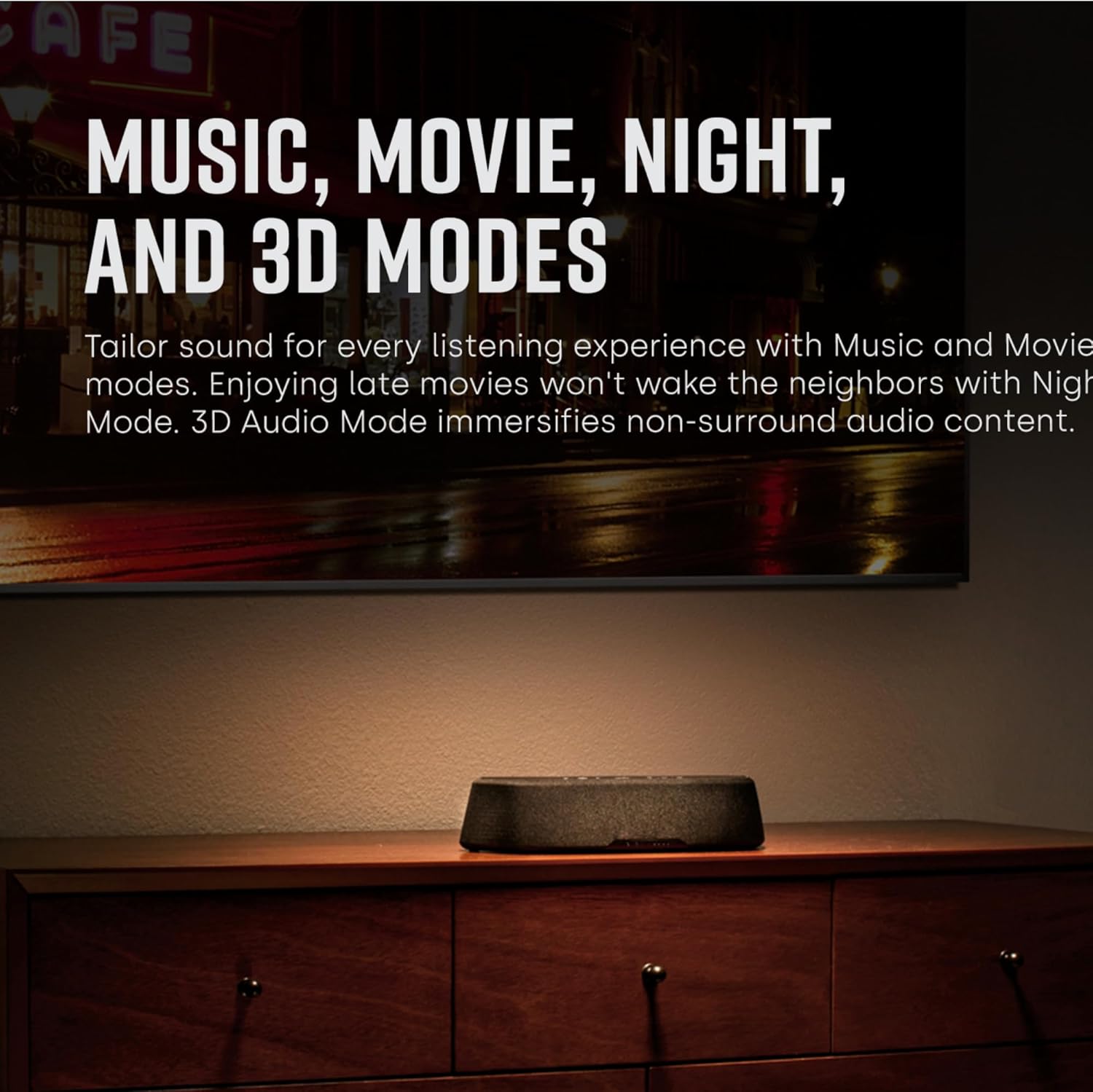 Polk Audio MagniFi Mini AX Sound Bar for TV with Wireless Subwoofer, Dolby Atmos and DTS:X Certified, Polk's patented VoiceAdjust & SDA technologies, Ultra-Compact Design, Easy Setup, Black