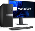 Dell Optiplex 7050 Tower Desktop Computer PC - Intel Core i7-7700 7th Gen - 16GB DDR4 RAM - 1TB SSD - New 24 Monitor - Wireless Keyboard & Mouse - WiFi - Window 11 Pro (Renewed)