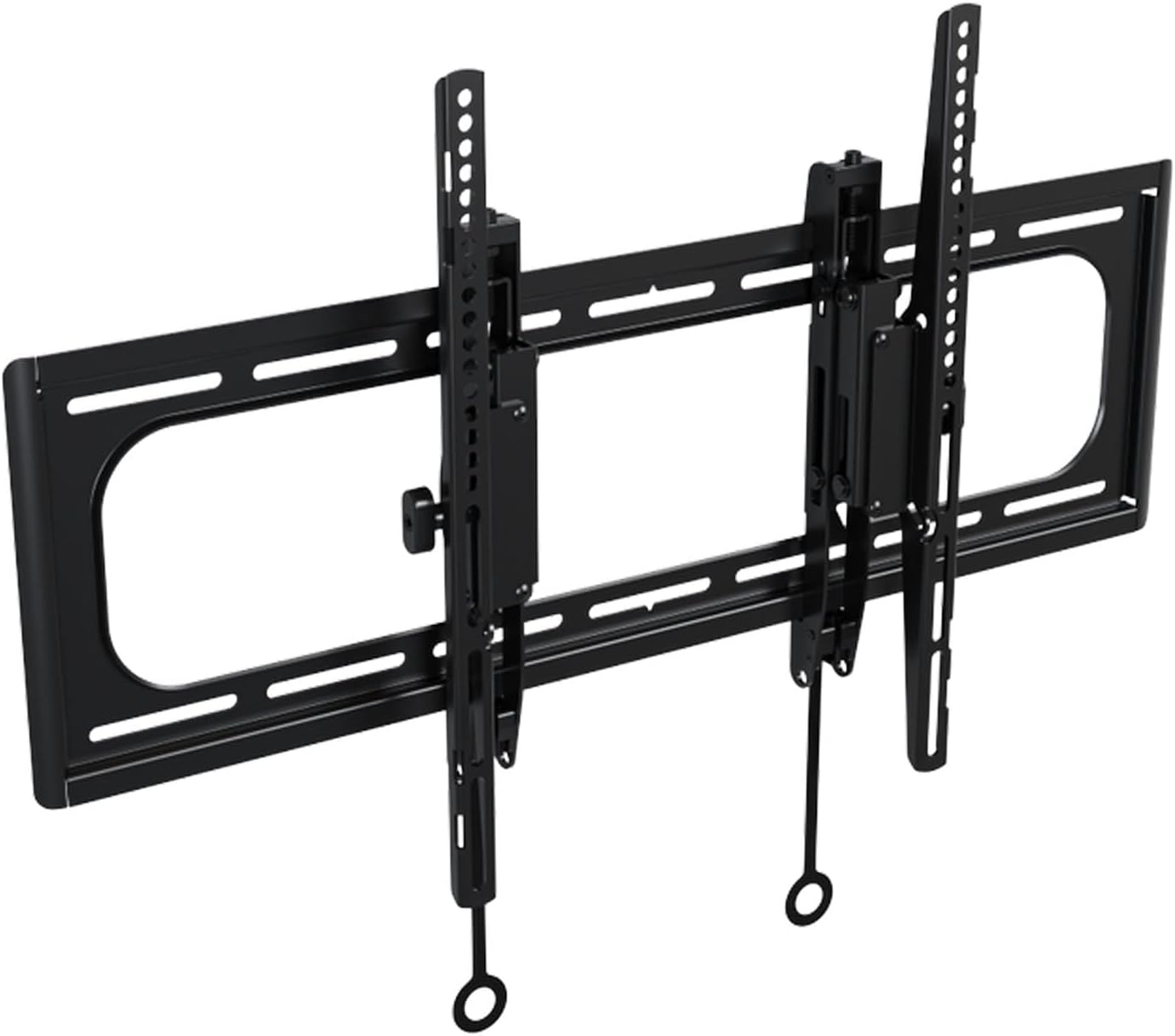 SANUS Tilting TV Wall Mount for 46" - 90” TVs or 150lbs - Premium Tilt Mount w/Universal Fit - Smooth 5.7" Extension Allows for Cable Management - Includes Hardware & Drill Template for Easy Install