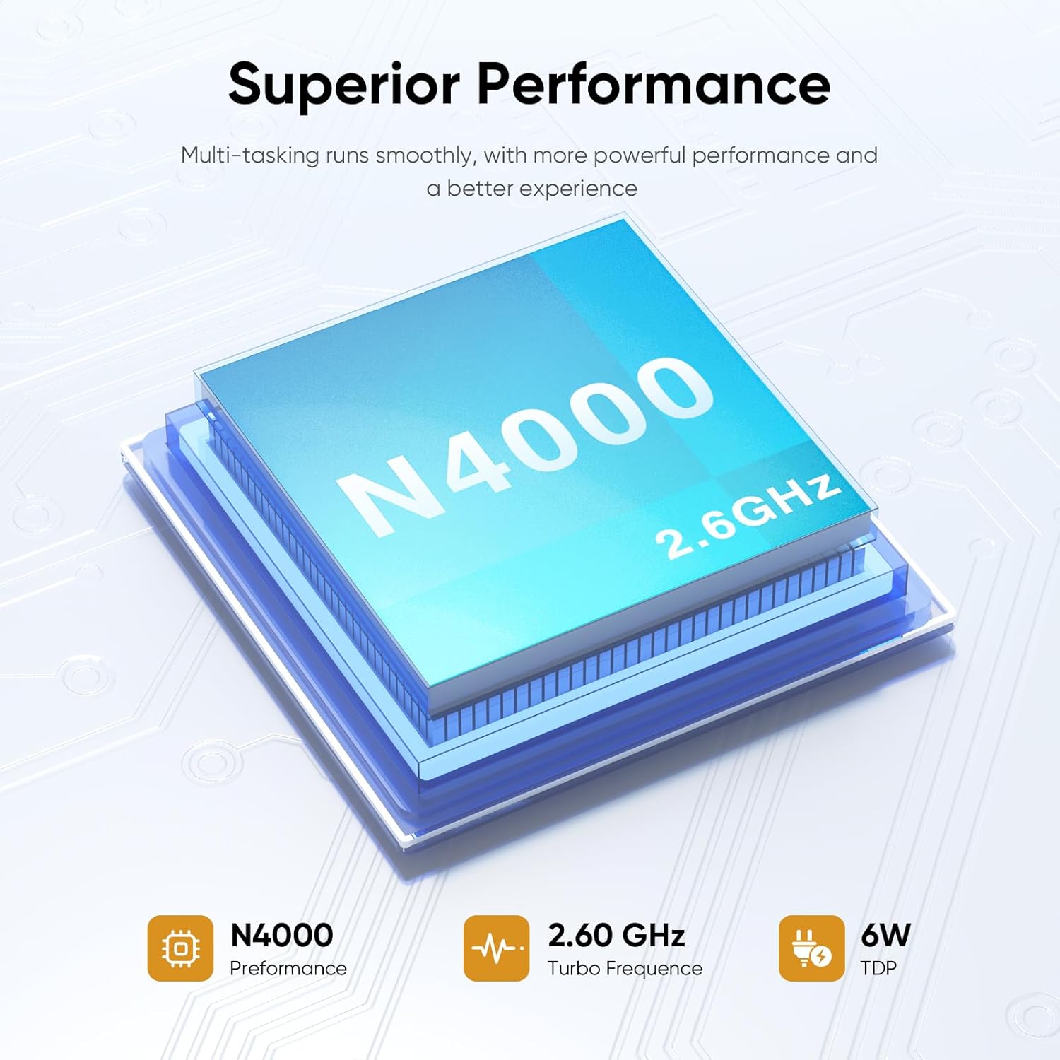 EYY 15.6" Laptop Computer, Win 11 Laptops with 8GB RAM 256GB SSD, Celeron N4000 Processor, 100% sRGB Screen, for Business, Student & Everyday Tasks, 5000mAh Battery, Dual Band WiFi