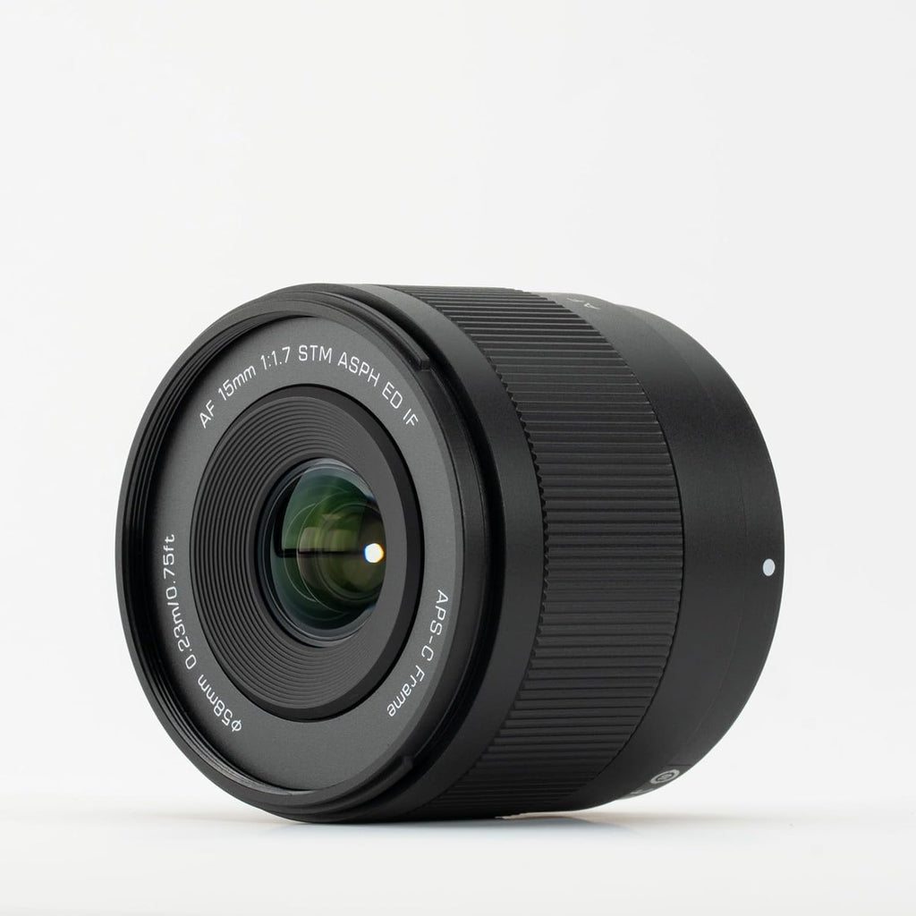 VILTROX 15mm F1.7 E-Mount Lens for Sony, APS-C Ultra Wide Angle Autofocus Lens for Sony E-Mount Cameras FX30 ZV-E10 ZV-E10II A6700 A6600 A6500 A6400 A6300 A6100