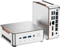 KAMRUI Pinova P2 Mini PC 16GB RAM 512GB SSD, AMD Ryzen 4300U(Beats 10110U/3500U/N95,Up to 3.7GHz,4C/8T)Mini Computers,Triple 4K Display/HDMI+DP+Type-C/WiFi/BT for Home/Business Mini Desktop Computers