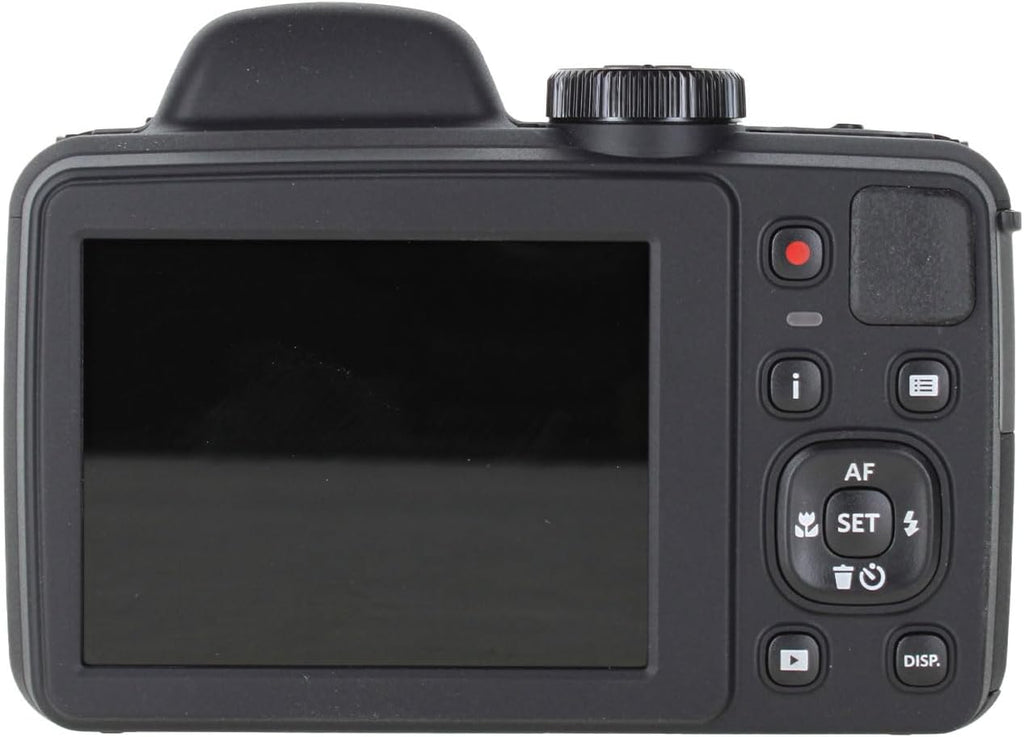 Kodak Pixpro AZ405 Digital Camera in Black (AZ405BK) Bundle Including: 128 GB Memory Card, Rechargeable Batteries, Case, Flexible Tripod, Neck Strap, Lens Caps, Full Cleaning Kit, More Accessories