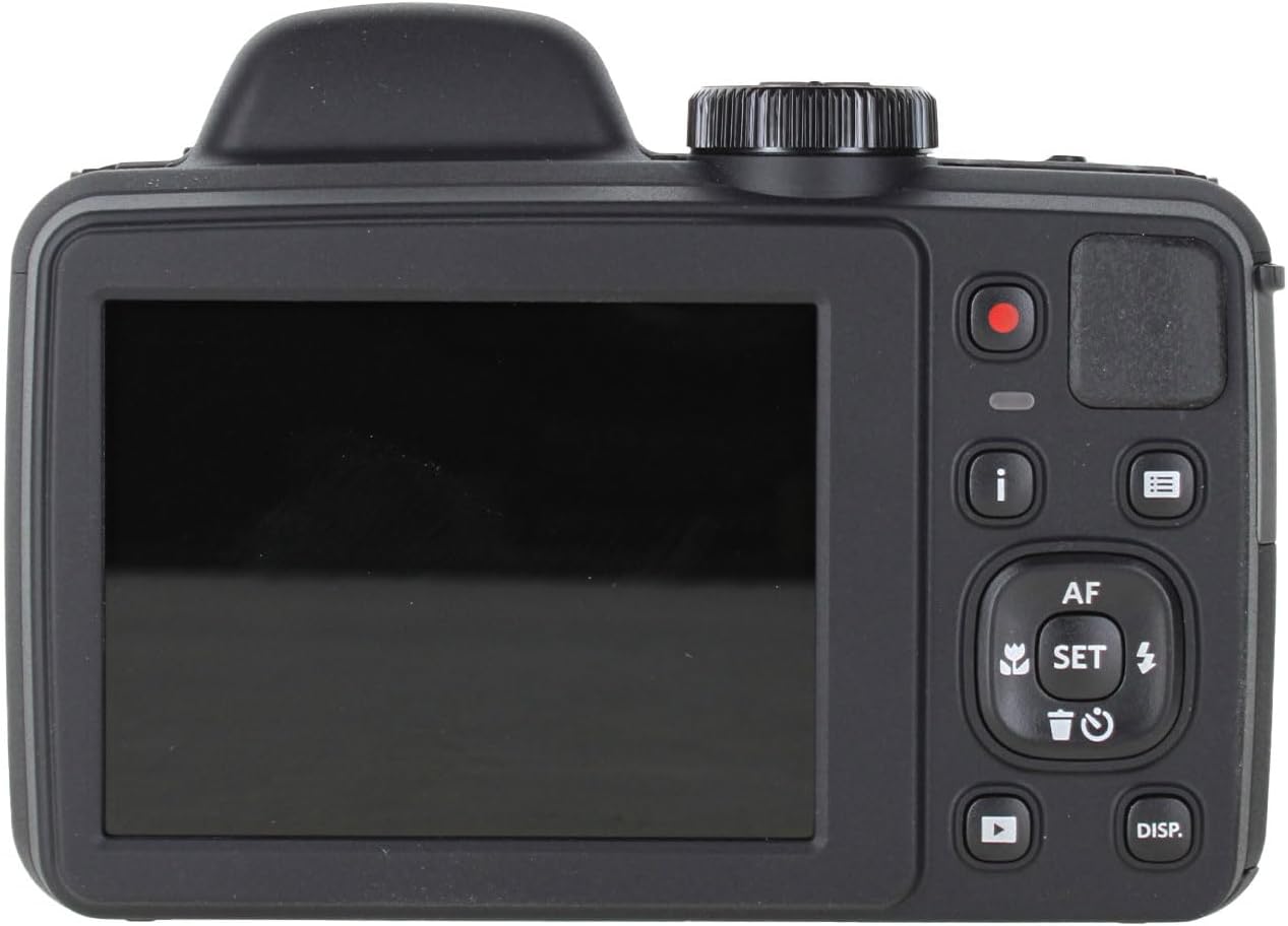 Kodak Pixpro AZ405 Digital Camera (AZ405BK) Bundle Including: 64 GB Memory Card, Rechargeable Batteries, Case, Neck Strap, Lens Caps, Full Cleaning Kit, Card Reader, Card Wallet, USB Cable, Cap Keeper